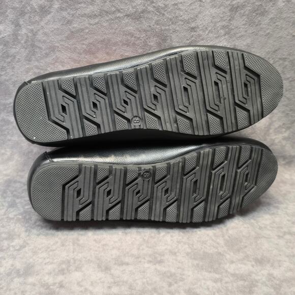 VERDASCO Black Loafers Flats Moccasin Penny Slip On Dress Work Shoes Comfort 8 - Picture 7 of 8